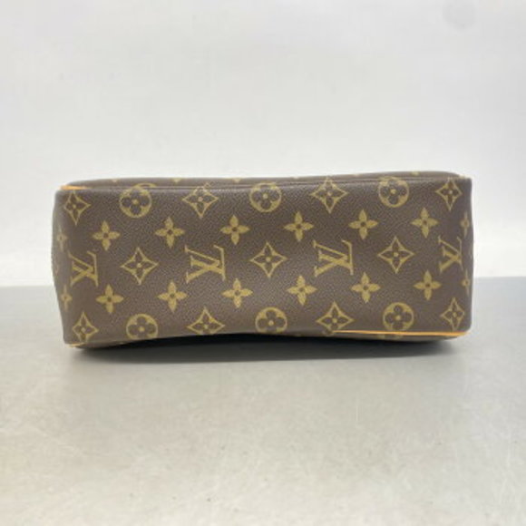 Louis Vuitton Monogram Trouville Handbag Brown - Picture 3 of 9